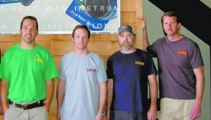 The owners of the Cahaba Brewing Company are, from left: Eric Meyer, Andy Gwaltney, Taylor DeBoer and Burton Dunn. The owners of the Cahaba Brewing Company are, from left: Eric Meyer, Andy Gwaltney, Taylor DeBoer and Burton Dunn.