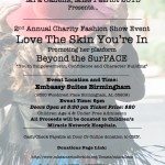 2nd Annual Love the Skin You're In Fashion Show