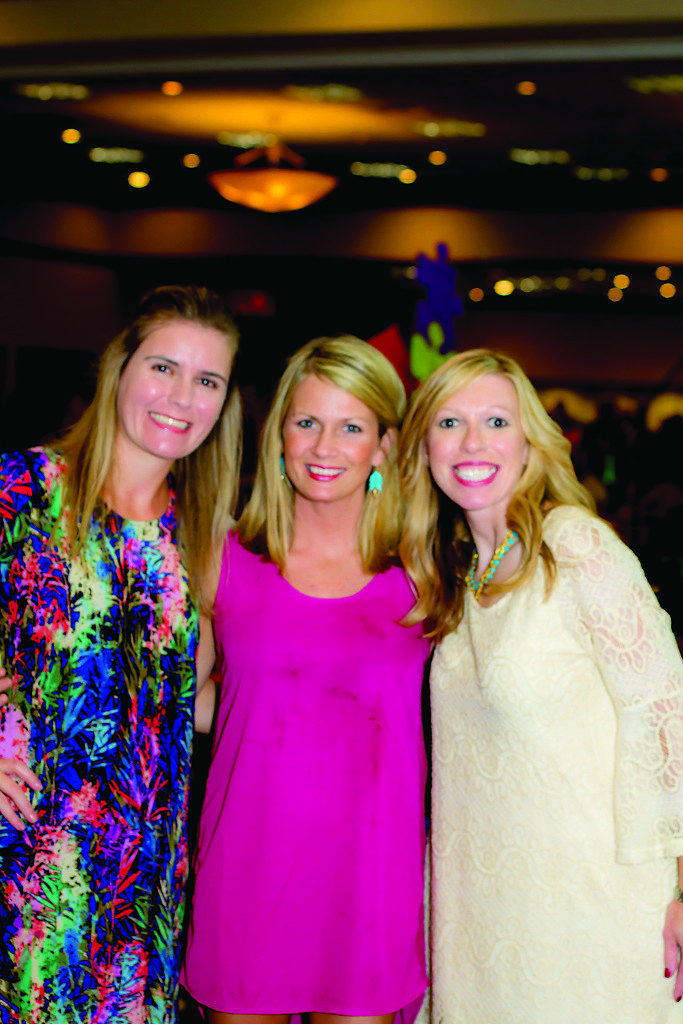 Daniela Barber, Chrissy Schubert and Christy Boyles.