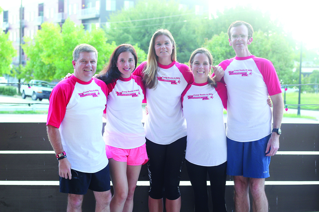 Richard Brown, Savannah Lanier, Alison Henninger, Britney Cowart and Adam Quarles will be running the TCS New York City Marathon for Camp Smile-a-Mile.