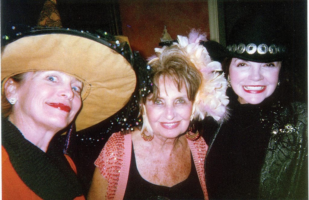 Phyllis Tinsley (center) and her husband Roye hold an annual Halloween party and scavenger hunt for friends, neighbors and family. Also pictured: Kay Yeager and Darlene Higginbotham. Photos special to the Journal