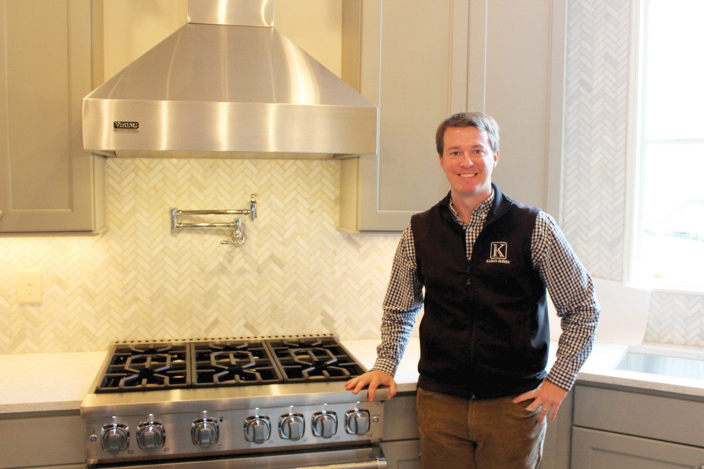 The first priority for the Inspiration Home and other houses in the neighborhood was to remain low in maintenance and heavy on amenities, said Jason Kessler of KADCO Homes, the builder and developer of Calton Hill in the Crestline area. Journal photo by Emily Williams