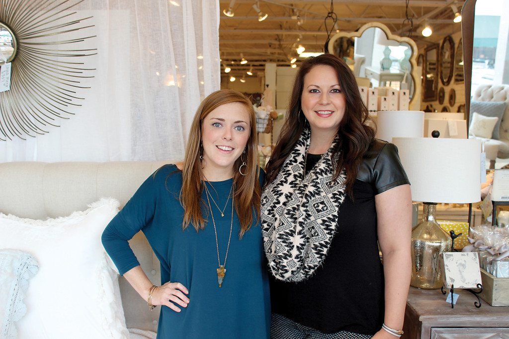 Caitlin Ogren and Amy Atkinson. Journal photo by Emily Williams
