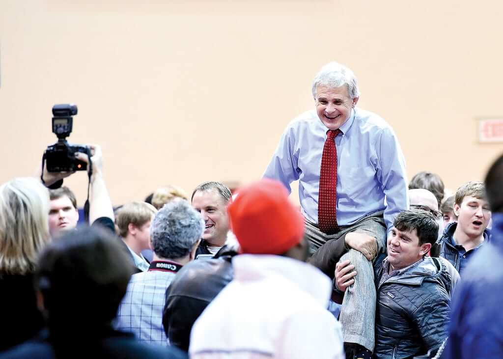 Vestavia Hills wrestling coach Steve Gaydosh. Photo by Lee Walls Jr.