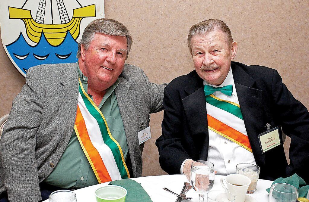 Art McMahon with his brother and Birmingham Irish Cultural Society co-founder, the late Paul McMahon.