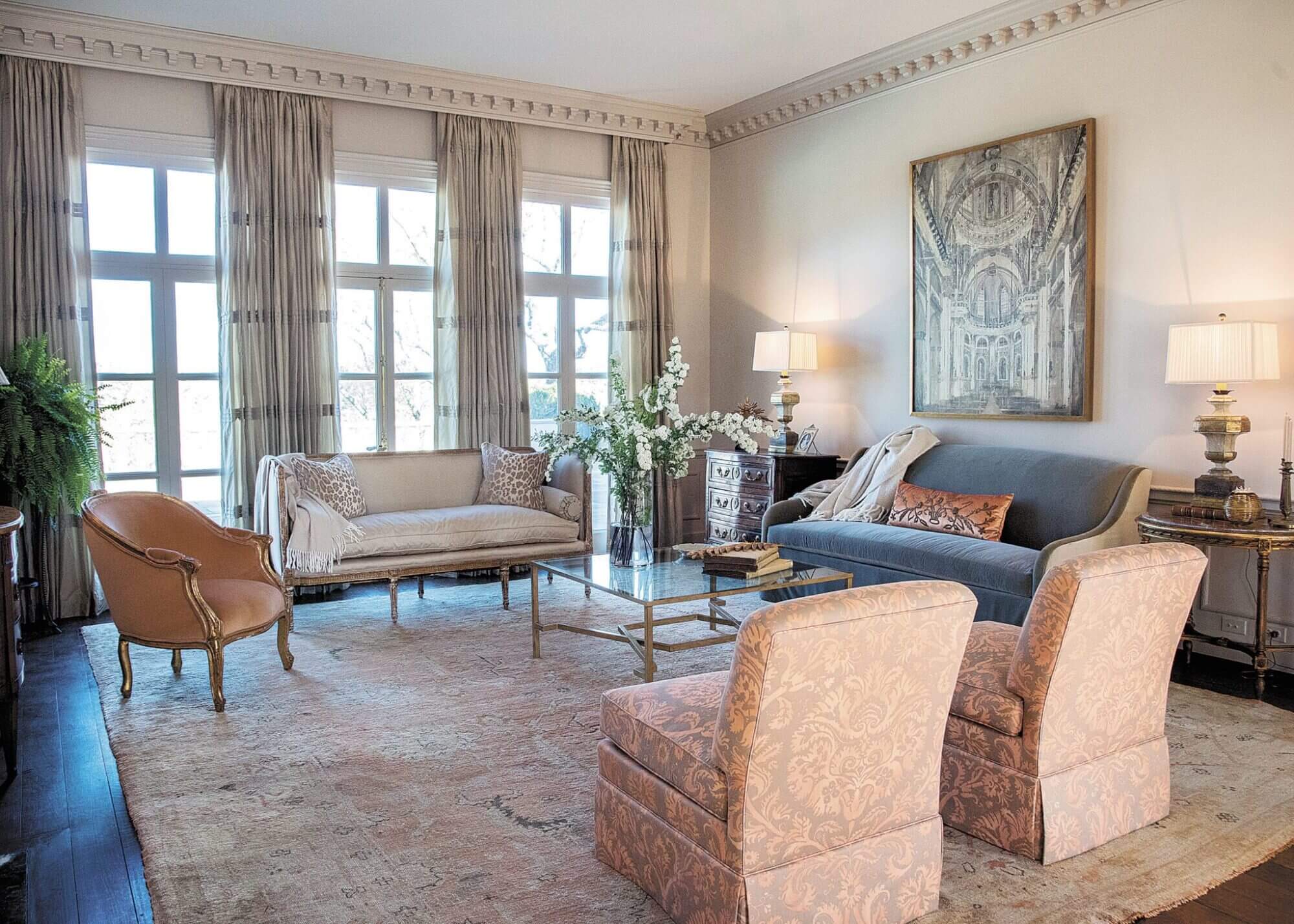 Remembrance of Things Past: Libby Greene’s Living Room Holds Antiques ...